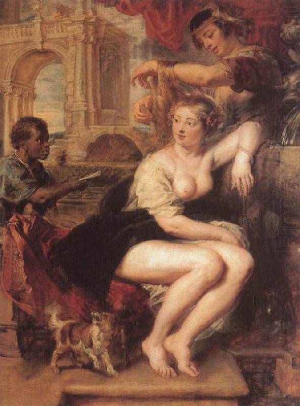 Peter Paul Rubens Bathsheba at the Fountain china oil painting image